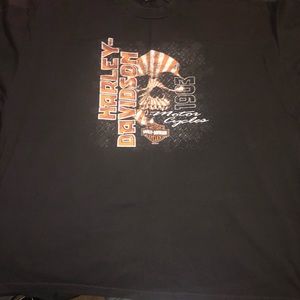 Black Harley Davidson shirt